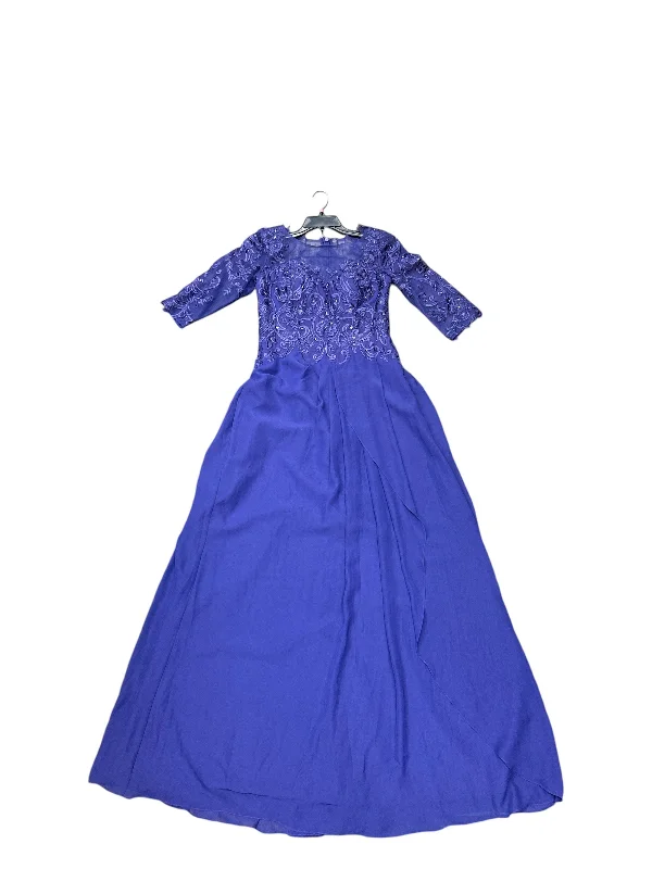 Dress Party Long By Cmc In Blue, Size: 10