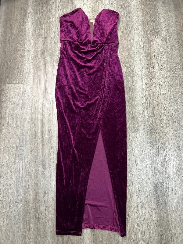 Dress Party Long By LUXXEL In Purple, Size: L